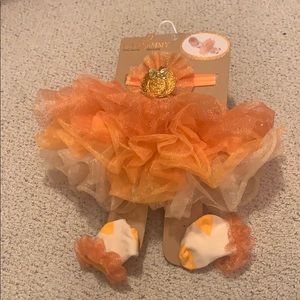 Brand New 3 piece Infant Tutu Halloween Set